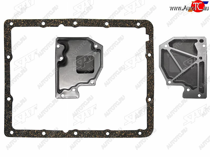 539 р. Фильтр АКПП с прокладкой TOYOTA CHASERCOROLLACRESTAHIACEREGIUSACELITETOWNACEHILUX 81- SAT ST-35303-14010  с доставкой в г. Воронеж