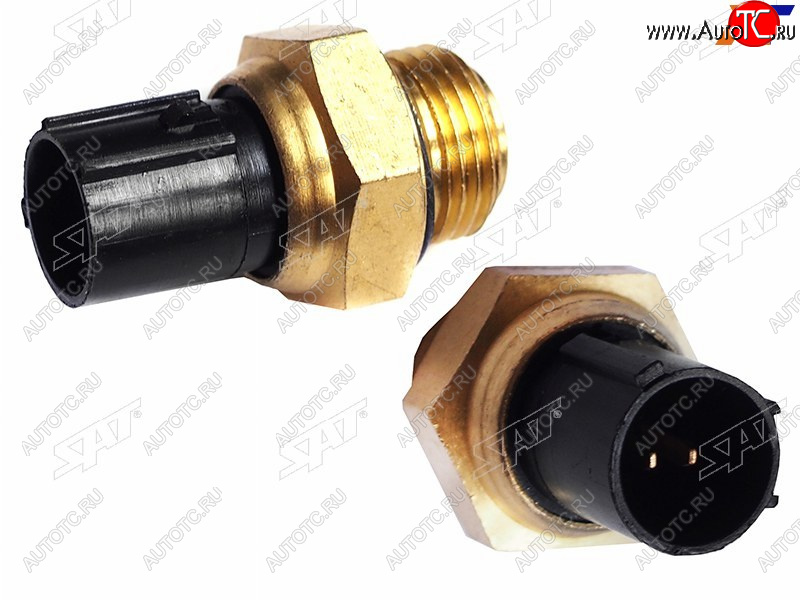 359 р. Датчик температуры включения вентилятора HONDA B18BB20BK20AK24AL15AF22BF23AG20AD13B-D17B SAT ST-37760-P00-004  с доставкой в г. Воронеж
