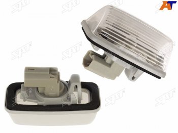 649 р. Подсветка номерного знака Toyota Allion (T240,T260) 01-21  Caldina (T240) 02-07  Corolla (E110) 95 SAT ST-396-0005  с доставкой в г. Воронеж. Увеличить фотографию 1