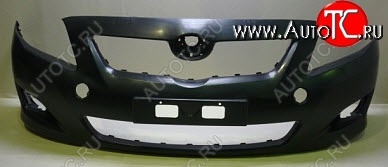 4 999 р. Бампер передний (Тайвань) BodyParts Toyota Corolla E150 седан дорестайлинг (2006-2010) (Неокрашенный)  с доставкой в г. Воронеж