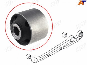 479 р. Сайлентблок Mitsubishi L200 07-16  Pajero Sport 96-17  Challenger 96-01  Montero Sport 96-00 (Зад SAT ST-4113A085  с доставкой в г. Воронеж. Увеличить фотографию 2