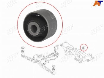 699 р. Сайлентблок Subaru Forester 97-08  Impreza 92-00  Legacy 93-98  Outback 94-99 SAT ST-41322-AC040  с доставкой в г. Воронеж. Увеличить фотографию 1