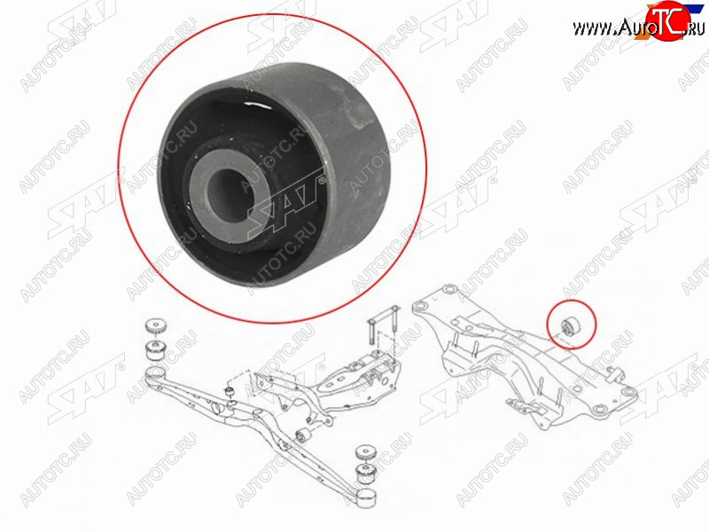 699 р. Сайлентблок Subaru Forester 97-08  Impreza 92-00  Legacy 93-98  Outback 94-99 SAT ST-41322-AC040  с доставкой в г. Воронеж