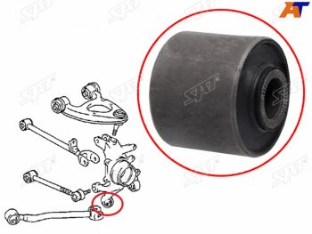 228 р. Сайлентблок Toyota Crown 03-12  Lexus GS 05-12  Toyota Crown Majesta 04-09  Mark X 04-09 SAT ST-42305-30090-U  с доставкой в г. Воронеж. Увеличить фотографию 1