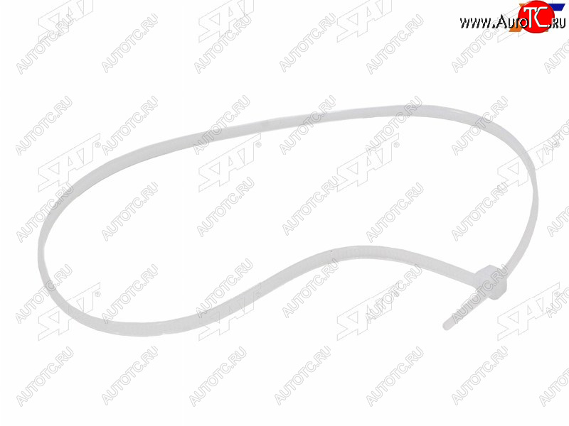 7 р. Хомут пластиковый (стяжка) 370 мм* 3,5мм (1ШТ) SAT ST-429-0001  с доставкой в г. Воронеж