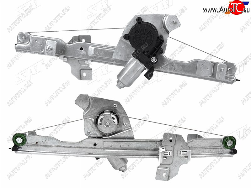 2 699 р. Стеклоподъемник передний RENAULT DUSTER 10-21SANDERO 09-14NISSAN TERRANO 14-22 LH с мотором (2 кон SAT ST-427-0031  с доставкой в г. Воронеж