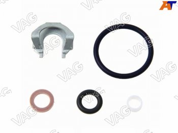 1 759 р. Комплект уплотнений форсунки  Audi Q7, Skoda Superb, VW Passat/Phaeton/Touareg 07- VAG 03H198149A, 03h198149a VAG 03H198149A  с доставкой в г. Воронеж. Увеличить фотографию 1