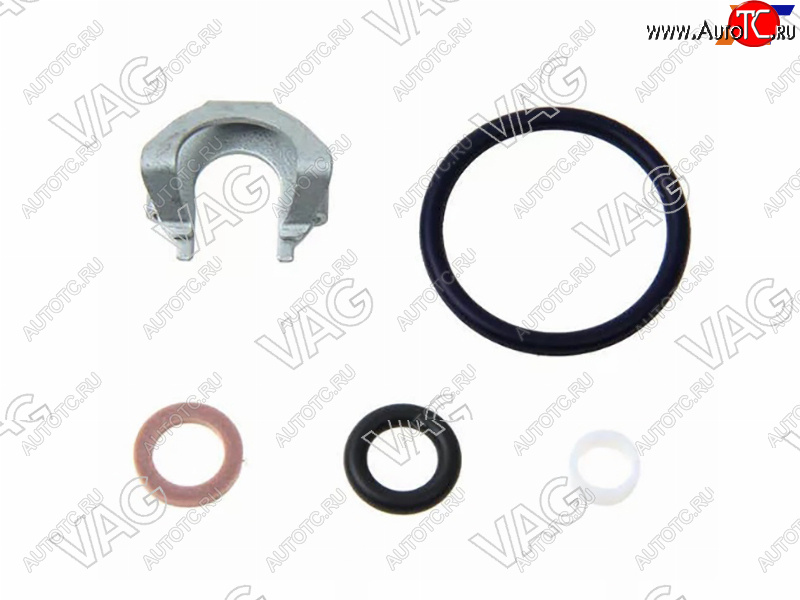 1 759 р. Комплект уплотнений форсунки  Audi Q7, Skoda Superb, VW Passat/Phaeton/Touareg 07- VAG 03H198149A, 03h198149a VAG 03H198149A  с доставкой в г. Воронеж