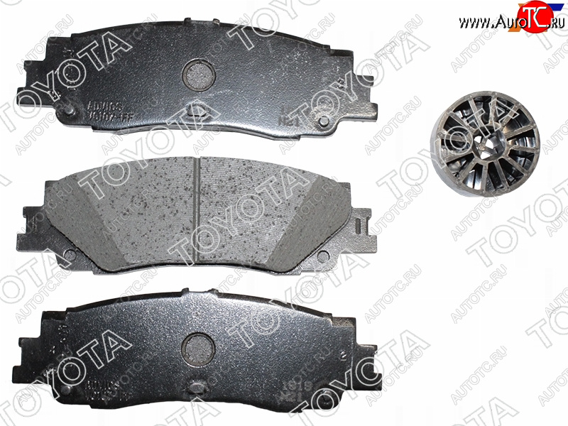 8 199 р. Колодки тормозные задние TOYOTA LAND CRUISER 300 21- V35A-FTS                                        TOYOTA 04466-60190  с доставкой в г. Воронеж