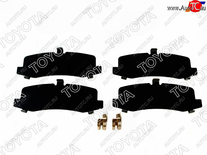 2 539 р. Пластины противоскрипные комплект задних торм.колодок LC PradoGX470 02- TOYOTA 04946-30100  с доставкой в г. Воронеж
