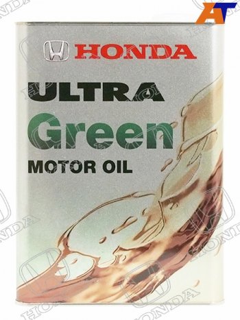 6 949 р. Масло моторное HONDA ULTRA GREEN 0W-16 4Л                                                            HONDA 08216-99974  с доставкой в г. Воронеж. Увеличить фотографию 1
