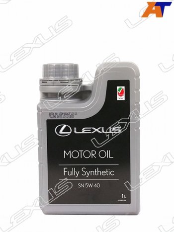 769 р. Масло моторное LEXUS (пластиковая канистра) 5W-40 SN 1Л (Синтетика) ОАЭ LEXUS 08880-83716  с доставкой в г. Воронеж. Увеличить фотографию 1