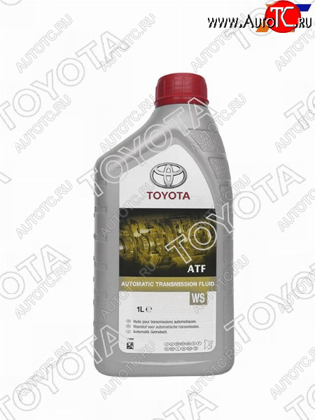 2 799 р. Масло трансмиссионное TOYOTA для АКПП WS 1Л (пластиковая канистра) Бельгия TOYOTA 08886-81210  с доставкой в г. Воронеж
