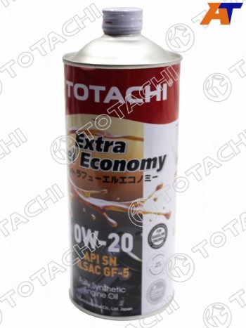 1 479 р. Масло моторное синтетическое TOTACHI Extra Fuel Economy 0W-20 SN, GF-5 1л TOTACHI 11401  с доставкой в г. Воронеж. Увеличить фотографию 2