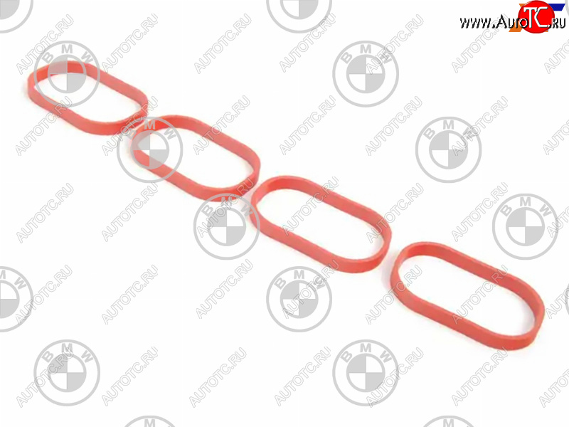 2 299 р. Прокладка впускного коллектора BMW 5(Е60)X5(F15) N20B20A (комплект 4 шт.)                           BMW 11612297462  с доставкой в г. Воронеж