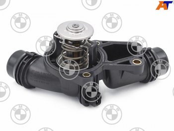 7 199 р. Корпус термостата с термостатом BMW 3 E465 E39E60X5 E53 M52M54                                   BMW 11531437040  с доставкой в г. Воронеж. Увеличить фотографию 1