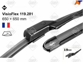 2 799 р. Комплект щеток стеклоочистителя 650мм+650мм OPEL ASTRA J 09-16 PEUGEOT 508 10-18 SWF 119281  с доставкой в г. Воронеж. Увеличить фотографию 1