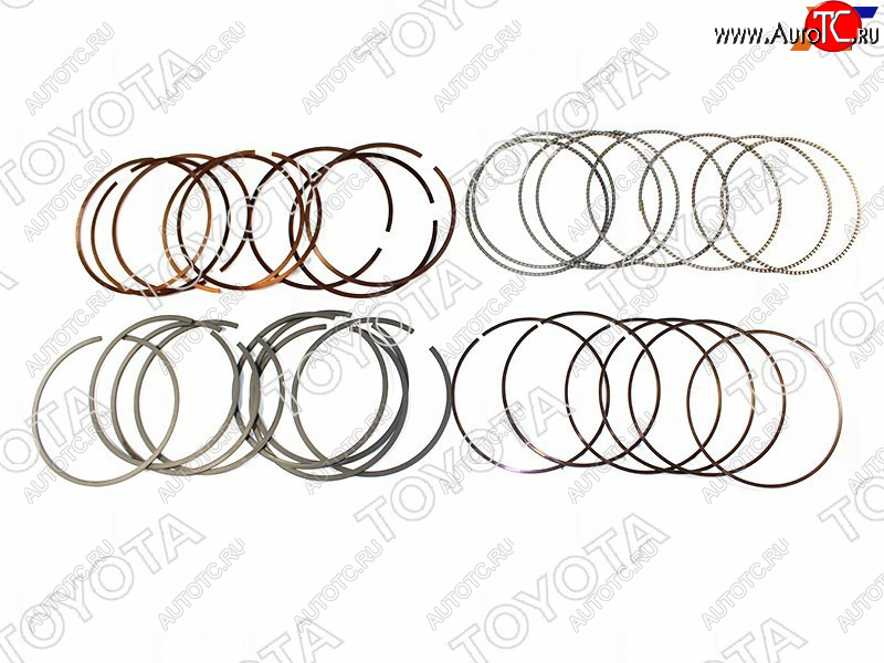 26 999 р. Кольца поршневые LEXUS LX570 07-  3URFE TOYOTA 13011-0S011  с доставкой в г. Воронеж