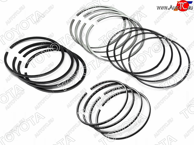 8 949 р. Кольца поршневые STD (комплект) TOYOTA CAMRYHARRIERRAV4 2AR-FE-FXE 09- TOYOTA 13011-36071  с доставкой в г. Воронеж