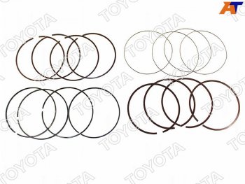 8 249 р. Кольца поршневые TOYOTA COROLLA,IST,AURIS 2,3ZRFE 07- TOYOTA 13011-37090  с доставкой в г. Воронеж. Увеличить фотографию 3