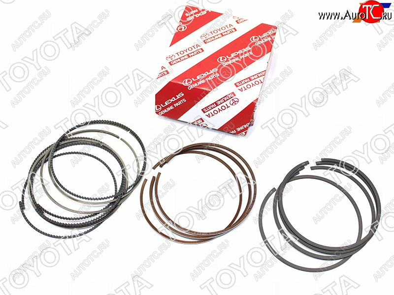 13 249 р. Кольца поршневые TOYOTA CAMRY,KLUGER 2AZFE 03- TOYOTA 13011-28102  с доставкой в г. Воронеж