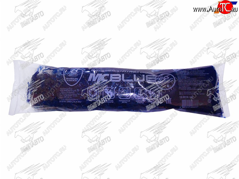 729 р. Смазка литиевая высокотемпературная МC 1510 BLUE стик-пакет 400г VMPAUTO 1312  с доставкой в г. Воронеж