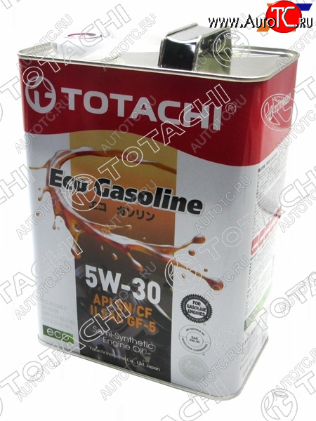 3 599 р. Масло моторное полусинтетическое TOTACHI Eco Gasoline 5W-30 SNCF, C2, GF-5 4л TOTACHI 10804  с доставкой в г. Воронеж