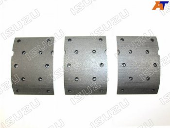 8 999 р. Колодки тормозные    задние  накладки   ISUZU FSR90 ISUZU 1-47126-812-0  с доставкой в г. Воронеж. Увеличить фотографию 1