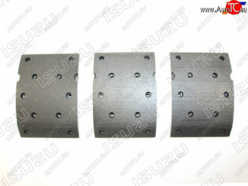 8 999 р. Колодки тормозные    задние  накладки   ISUZU FSR90 ISUZU 1-47126-812-0  с доставкой в г. Воронеж