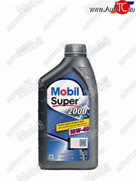 599 р. Масло моторное полусинтетическое MOBIL SUPER 2000 X1 10W-40 GSP SN PLUS, SNCF, A3B3 1L             MOBIL 152569  с доставкой в г. Воронеж