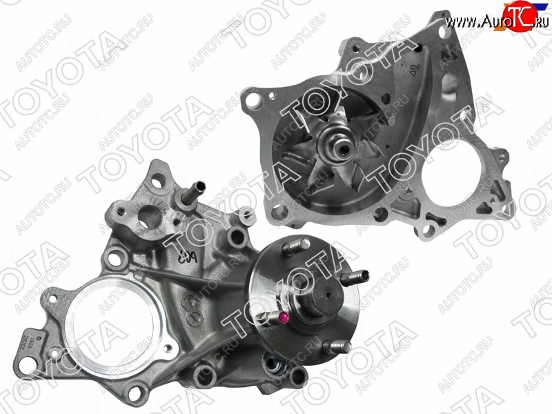 9 499 р. Помпа водяная TOYOTA (1-2GDFTV) Toyota Fortuner AN160 дорестайлинг (2015-2020)  с доставкой в г. Воронеж