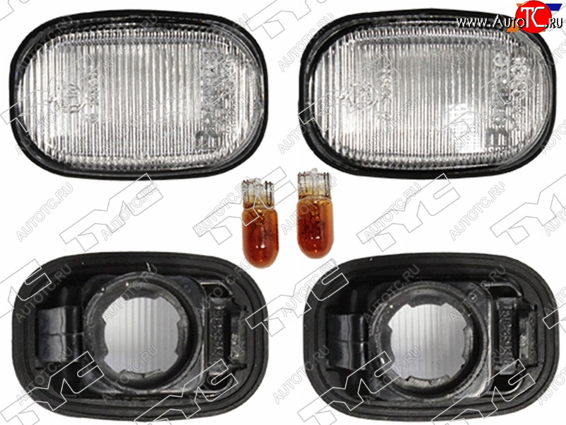 489 р. Поворот в крыло TOYOTA COROLLA 120RAV4 10, 20PROBOX белый комплект  LH+RH                          TYC 18-3543-A4-5Z  с доставкой в г. Воронеж