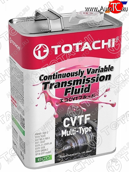 5 499 р. Масло трансмиссионное синтетическое TOTACHI CVT MULTI-TYPE 4л TOTACHI 20504  с доставкой в г. Воронеж