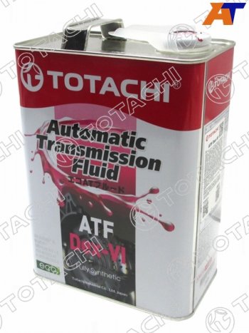 4 749 р. Масло трансмиссионное синтетическое TOTACHI ATF DEX-VI 4л TOTACHI 20904  с доставкой в г. Воронеж. Увеличить фотографию 1