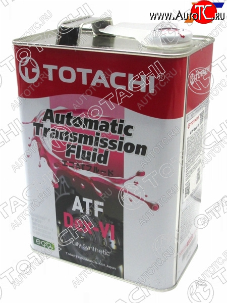 4 749 р. Масло трансмиссионное синтетическое TOTACHI ATF DEX-VI 4л TOTACHI 20904  с доставкой в г. Воронеж