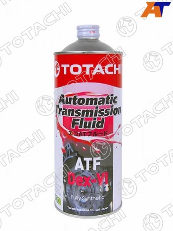 1 499 р. Масло трансмиссионное синтетическое TOTACHI ATF DEX-VI 1л TOTACHI 20901  с доставкой в г. Воронеж. Увеличить фотографию 2