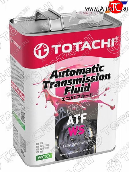5 299 р. Масло трансмиссионное синтетическое TOTACHI ATF WS 4л TOTACHI 20804  с доставкой в г. Воронеж