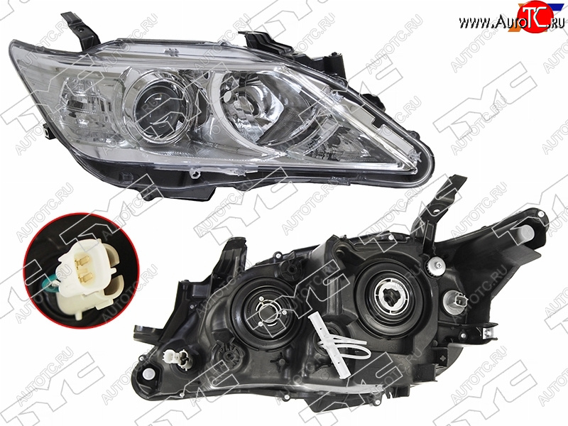11 399 р. Фара Toyota Camry (XV50) 11-14  Camry UAEUSA 11-14 (Справа) TYC 20-F937-A5-2B  с доставкой в г. Воронеж