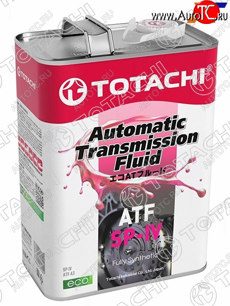4 599 р. Масло трансмиссионное синтетическое TOTACHI ATF SP-IV 4л TOTACHI 21004  с доставкой в г. Воронеж