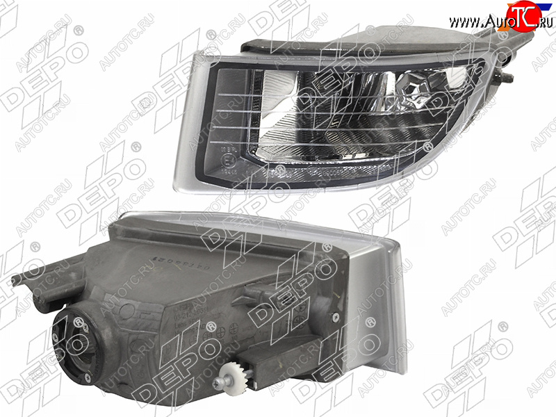 5 799 р. Фара противотуманная (Слева) Toyota Land Cruiser Prado (J120) 02-09 DEPO 212-2039L-UE  с доставкой в г. Воронеж