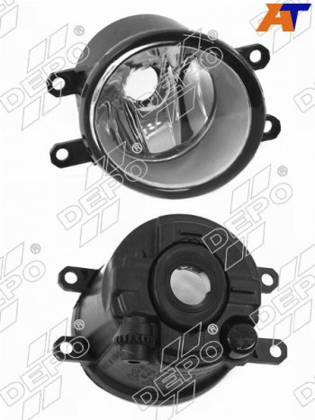 2 559 р. Фара противотуманная (Справа) Toyota Allion (T260) 07-21  Avensis (T250,T270) 03-18  Camry (XV40,X DEPO 212-2052R-UE  с доставкой в г. Воронеж. Увеличить фотографию 1