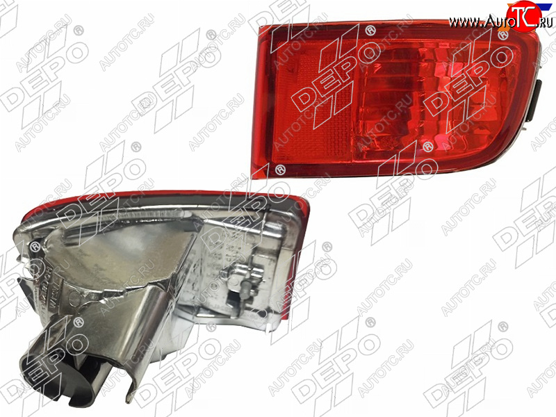 1 439 р. Отражатель Toyota Land Cruiser Prado (J120) 02-09  4Runner 02-09  Hilux Surf 02-09 (Сзади Справа) DEPO 212-2924R-E  с доставкой в г. Воронеж
