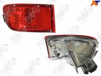 1 439 р. Отражатель Toyota Land Cruiser Prado (J120) 02-09  4Runner 02-09  Hilux Surf 02-09 (Сзади Слева) DEPO 212-2924L-E  с доставкой в г. Воронеж. Увеличить фотографию 1