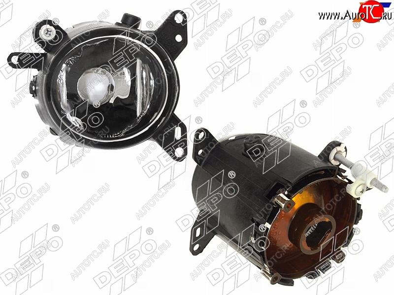 1 969 р. Фара противотуманная Mitsubishi Lancer 07-15  Colt 02-12 (Справа) DEPO 214-2040R-UQ  с доставкой в г. Воронеж