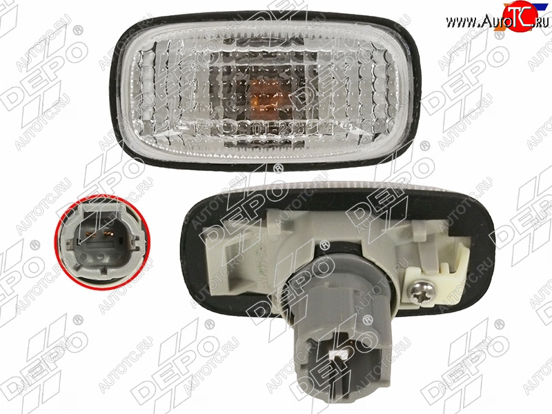 549 р. Поворот Nissan Almera Classic 06-12 (Справа=Слева) DEPO 215-1424N-AE-C  с доставкой в г. Воронеж
