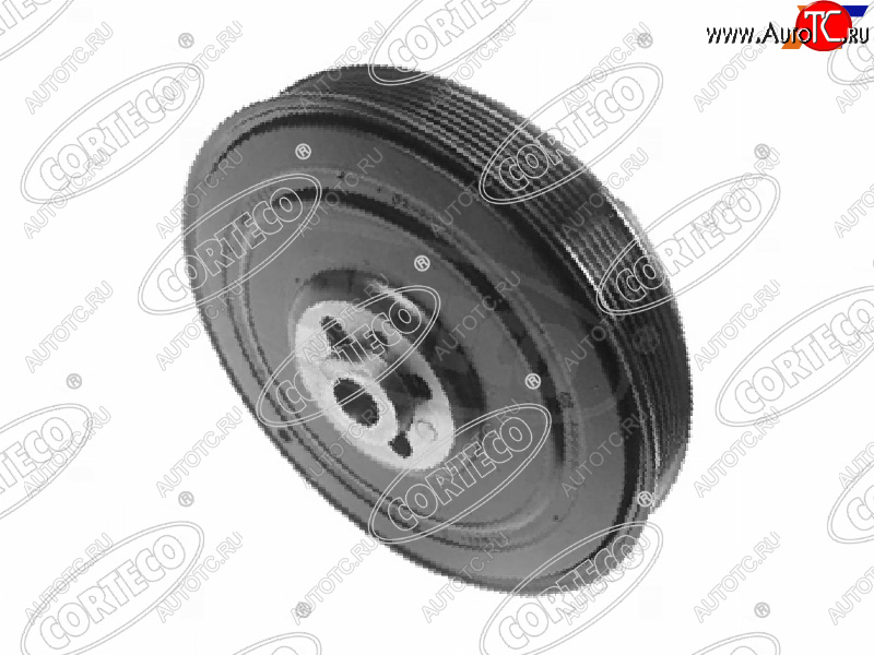 14 499 р. Шкив коленвала (Италия) VOLKSWAGEN CRAFTER 06-/TRANSPORTER/MULTIVAN 90-98/VOLVO V 70 96-00 CORTECO 21652976 CORTECO 21652976  с доставкой в г. Воронеж