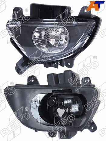 4 389 р. Фара противотуманная (Слева) Hyundai i30 10-12 DEPO 221-2032L-UE  с доставкой в г. Воронеж. Увеличить фотографию 1