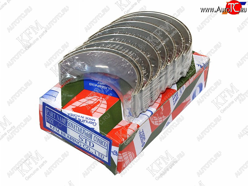 3 799 р. Вкладыши шатунные к-т STD HYUNDAI ELANTRAAVANTEI40 1,82,0 11- KFM 23060-2E000  с доставкой в г. Воронеж