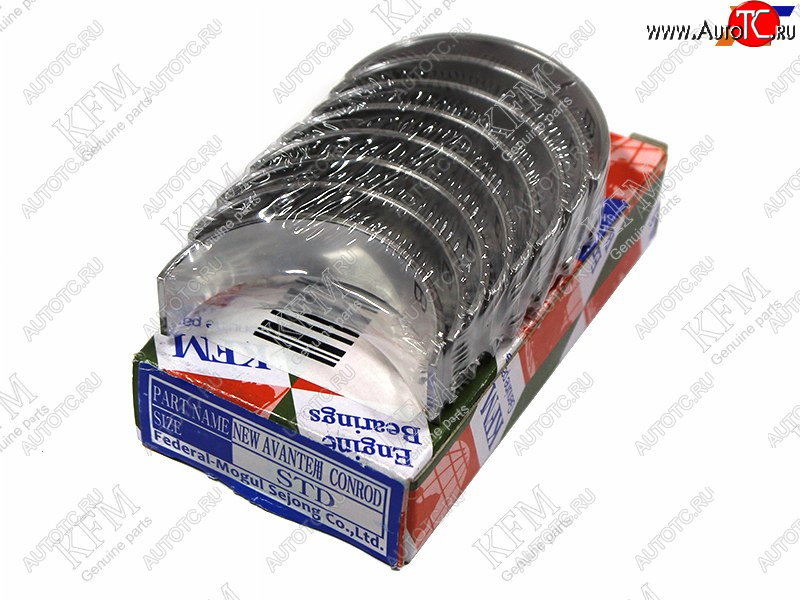 1 439 р. Вкладыши шатунные к-т STD HYUNDAI ELANTRAI30KIA CEED 1,6 06-11 KFM 23060-2B000  с доставкой в г. Воронеж
