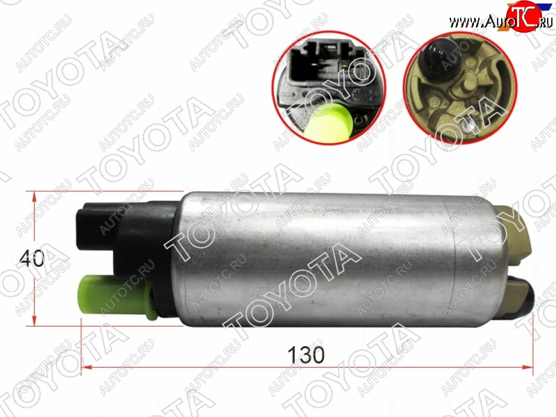 32 799 р. Насос топливный 2JZGE1FZFE CROWNLAND CRUISERGS300LX450 95-                                       TOYOTA 23221-66040  с доставкой в г. Воронеж